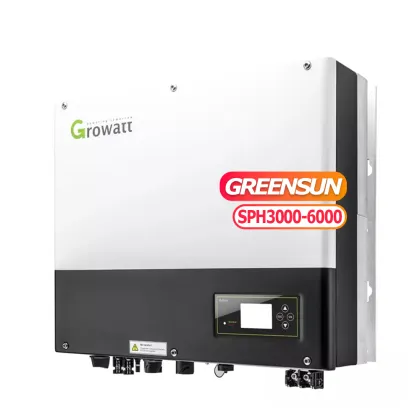 Growatt SPH6000 Hybrid Inverter - 3kw to 6kw Single Phase Solar Power Inverter