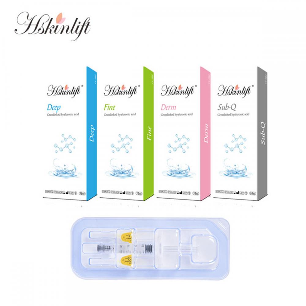 Injection de gel d'acide hyaluronique anti-ride hskinlift