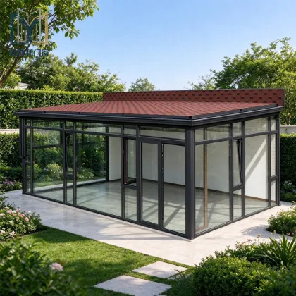 Garden Integrated Glass Sunroom