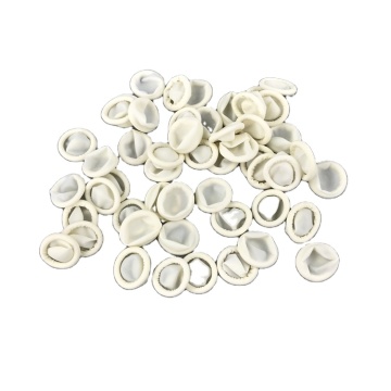 JEJOR Manufacturer Multi-purpose Anti-Slip Powder Free Disposable White Cleanroom Latex Finger Cots