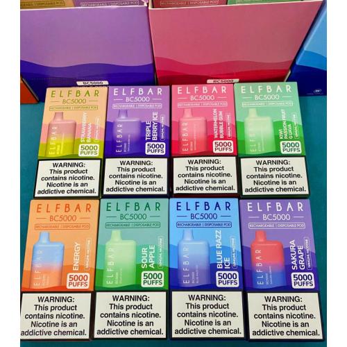 Elf Bar BC5000 Puffs PoD Wholesale Poznan