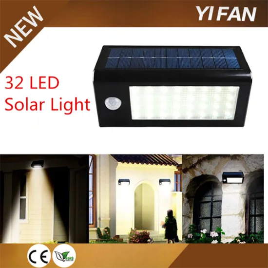 Waterproof Solar Powered Motion Sensor 12Led Solar Garden Light