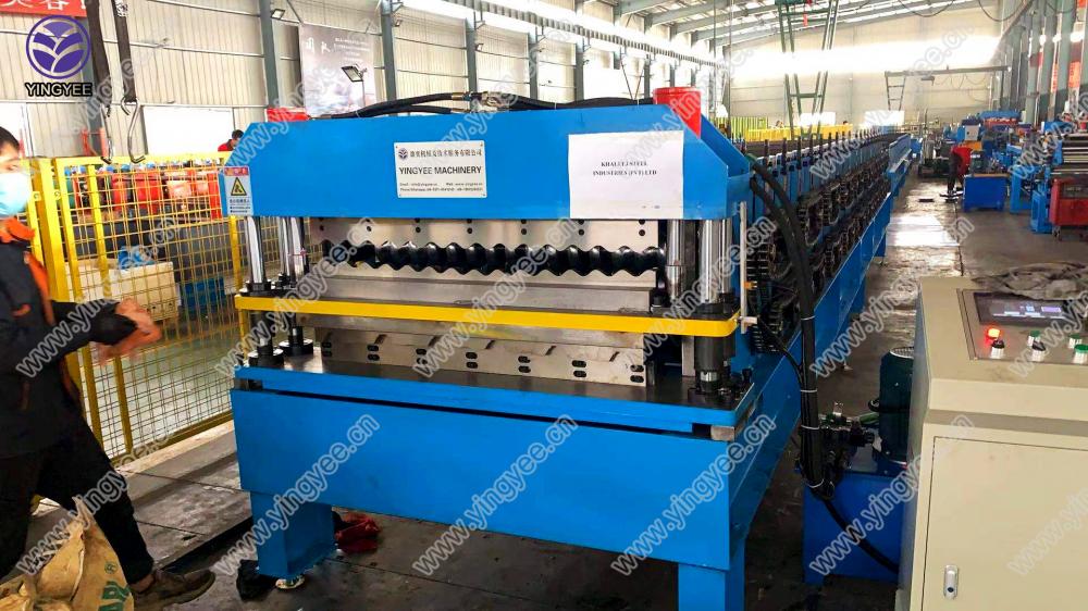 30m/min double layer roof sheet roll forming machine