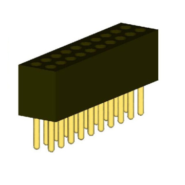 1.27mm Machined Socket connectors