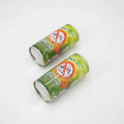 Empty tinplate aerosol insecticide tin cans