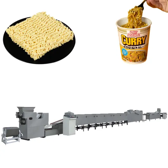 Small Fried Instant Noodle Production Line: Maggi Noodles Making Machine