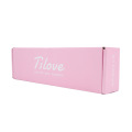 Corrugated Cardboard Flower Packaging Large Rose Pink Boxes