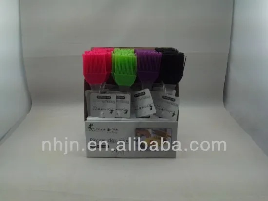 Baking & Pastry Tools Type Silicone Material Pastry Spatula with Wooden Handle / 5-Piece Silicone Spatula Set