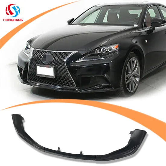 Honghang Factory OEM PP Front Bumper Lip Splitter for Lexus IS200 IS250 2014-2018