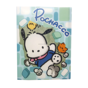 Custom Printed A4 Plastic Display Book with 20 Clear Pockets