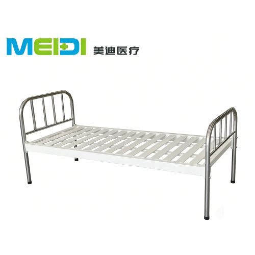 Stainless Steel Slat Flat Hospital Bed, Medical Flat Bed, Custom Made