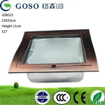 Anti-fog cheap glass down light Guangdong GS8321