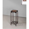 Wysoki, minimalistyczny stojak na rośliny bambusowe Qiong