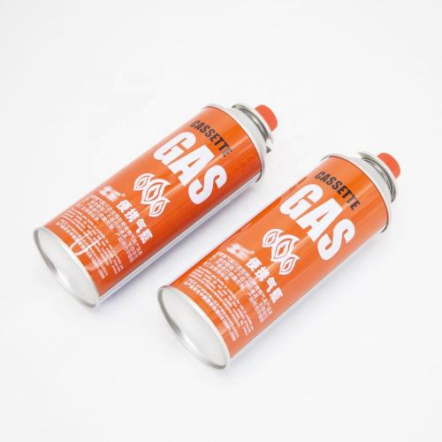 Gas butana Camping Aerosol Tin Portable kosong