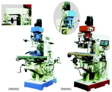 ZX6350Z gear head milling drilling machine