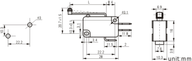 MSW-03-1 micro switch