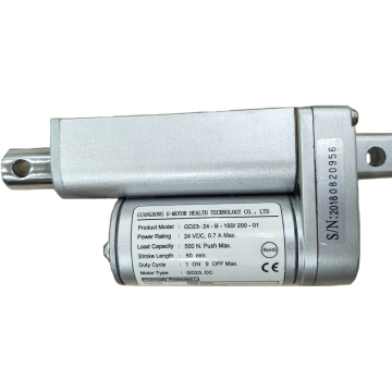 Telescopic push pull linear stage actuator