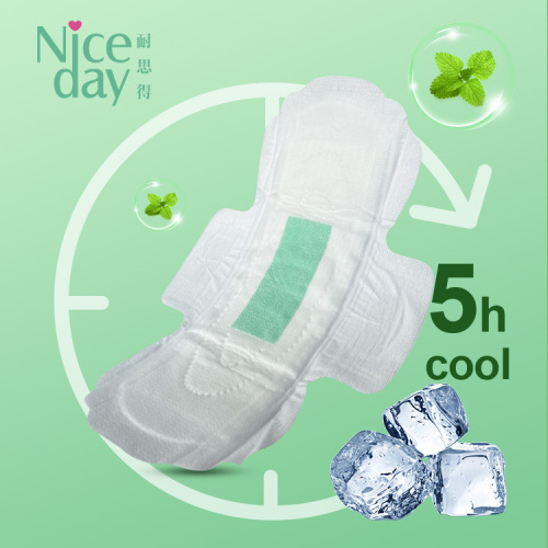 Cool Refreshing Mint Girl Period Pad