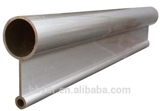 6000 series natural anodized aluminium profile for clotheshorse clothes hanger pole