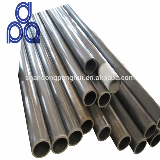 ISO certificated cold drawn welded steel pipe