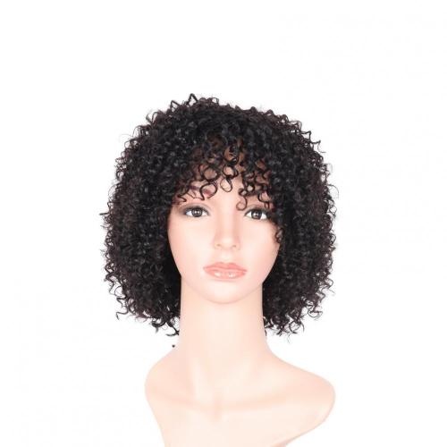 100% NATURAL VIRGIN REMY HUMAN HAIR  CURLY WIG