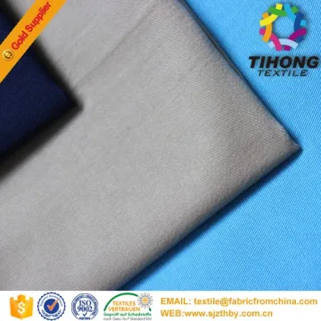2016 hotsale dyed workwear fabric suppliers cotton twill fabric