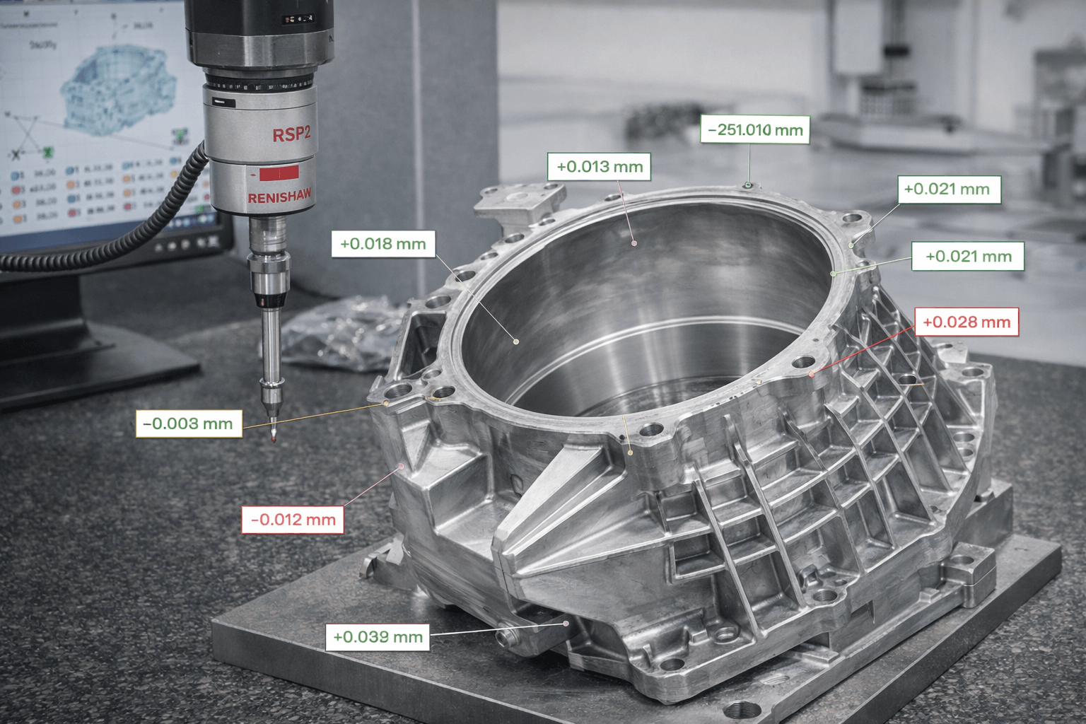 automatic transmission housing