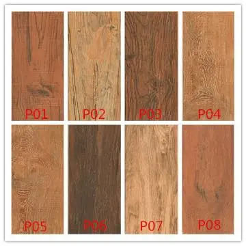 wood color ceramic floor and wall tile