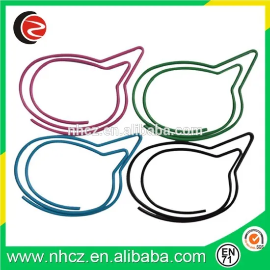 school office paper clip with stand