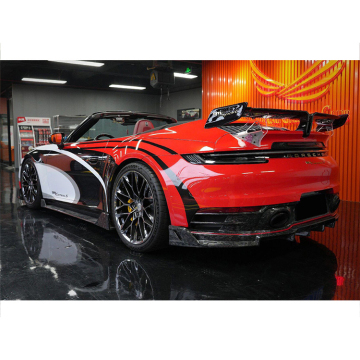 Carbonado TA Style Carbon Fiber Trunk Spoiler Wing for Porsche 992 Targa Cabriolet
