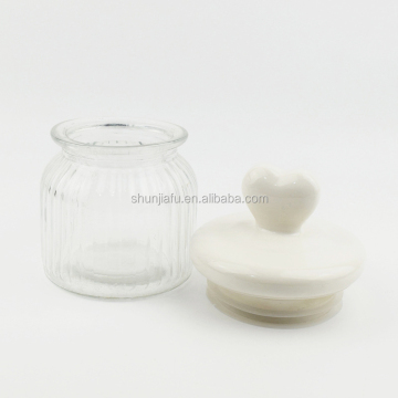Heart Shape Coffee Tea Sugar Storage Canister