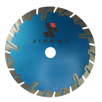 JiFeng Turbo Diamond Saw Blade for Marble, Concrete, and Asphalt Cutting