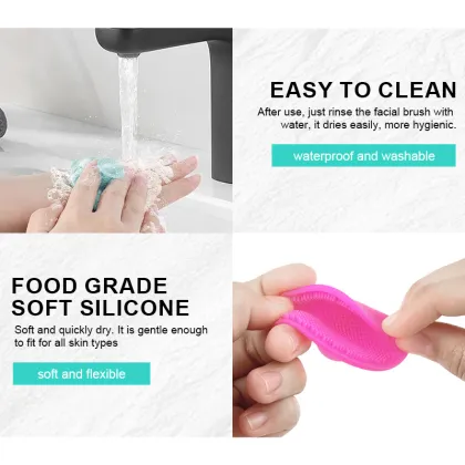 Hot Sale 3 in 1 Skincare Facial Cleansing Brush Set
