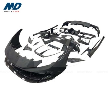 Phong cách MA Half Carbon Fiber Body Body cho 2019-2021 Ferrari F8