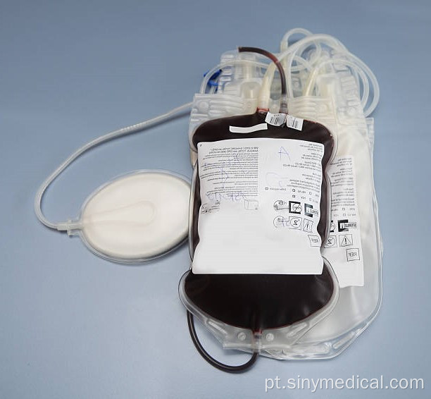 Bolsa de sangue consumíveis médicos