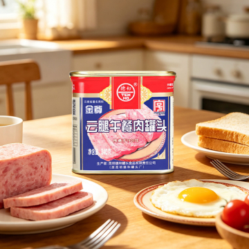 Golden Deluxe Xuan Ham Luncheon เนื้อดีบุก