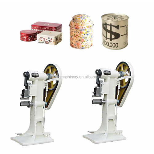 Chewing Gum Can Making Machine Seam Locking Machine For Meta Gift Box Manufactory