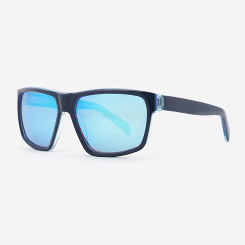 Rectangular 600C Sport Acetate Male's Sunglasses