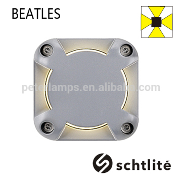4W LED Inground Lamp IP67アルミニウムスクエアアンダーグラウンドライト