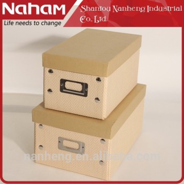 Naham Wholesale Foldable paper box for shoe storage