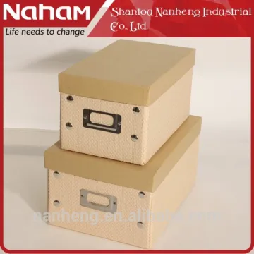 Naham Wholesale Foldable paper box for shoe storage