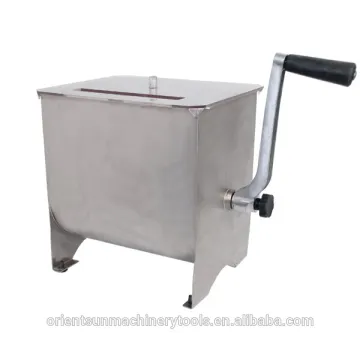 stainless steel manual meat mixer