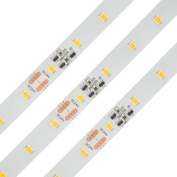 ไฟแถบ LED ที่ยืดหยุ่น 10m/20m 12V/24V CRI90 2835 กระแสคงที่