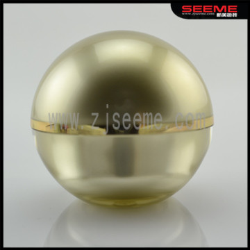 Ball Shaped Acrylic Cream Jar for Cosmetic Packaging 50g
