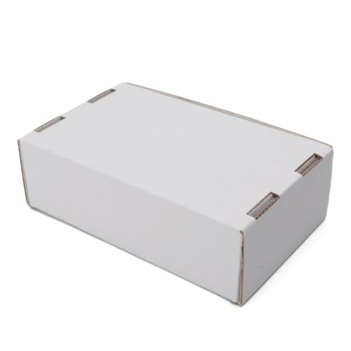 Custom White Corrugated Cardboard Mailers Boxes
