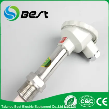 High temperature ceramic Pt-Rh s type thermocouple