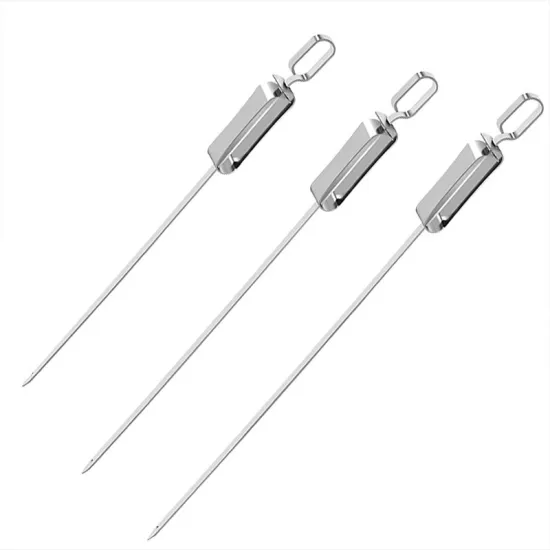 BBQ Kebob Sticks for BBQ Grill stainless steel bbq sticks