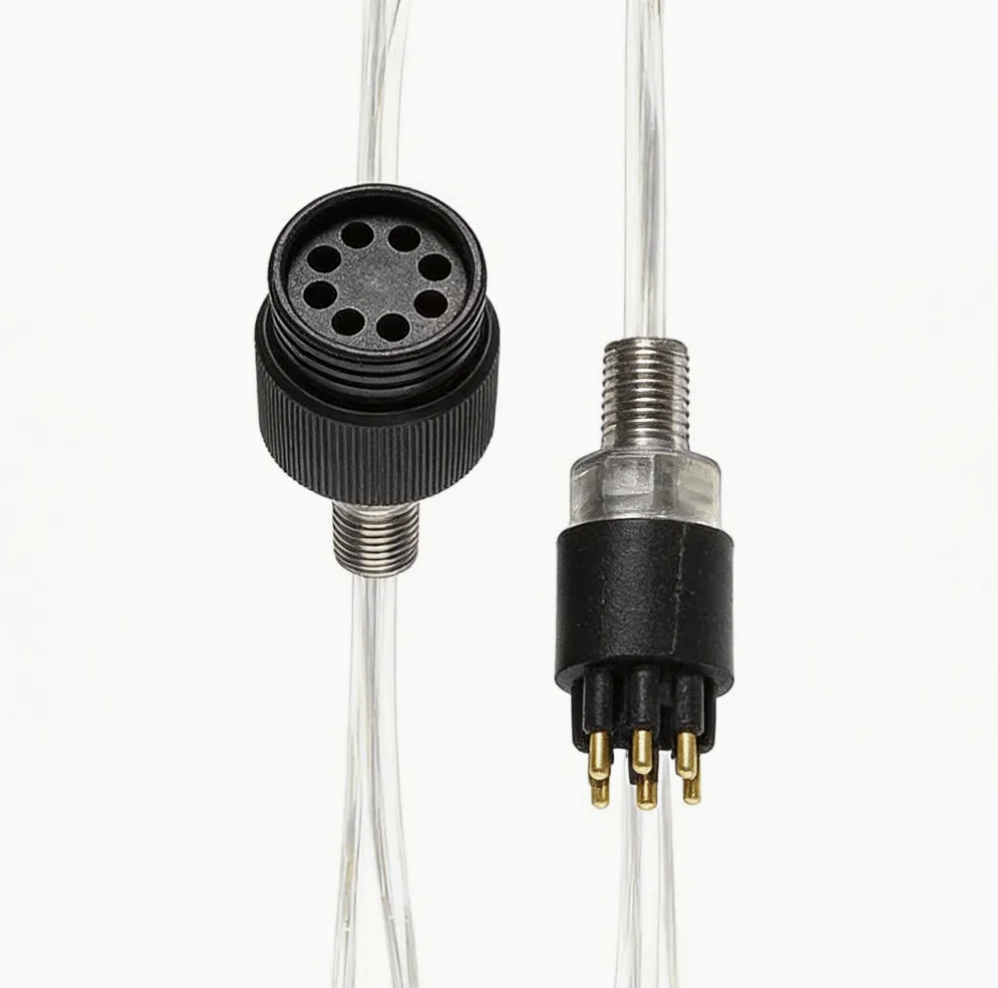Titanium marine connectors