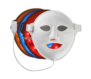 2016 Newest LED facial masks 3 light therapy to skin repair and massager