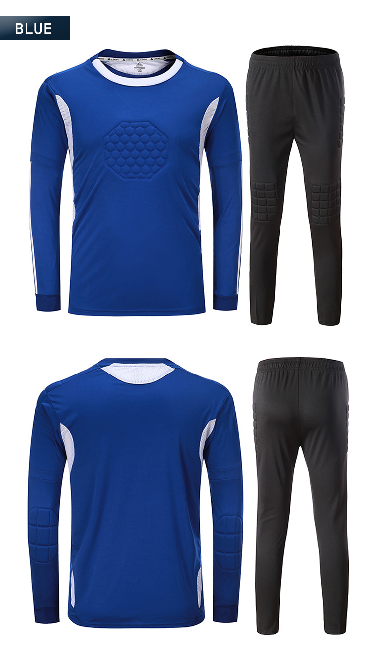 High Quality Soccer Goalkeeper Jersey Uniform